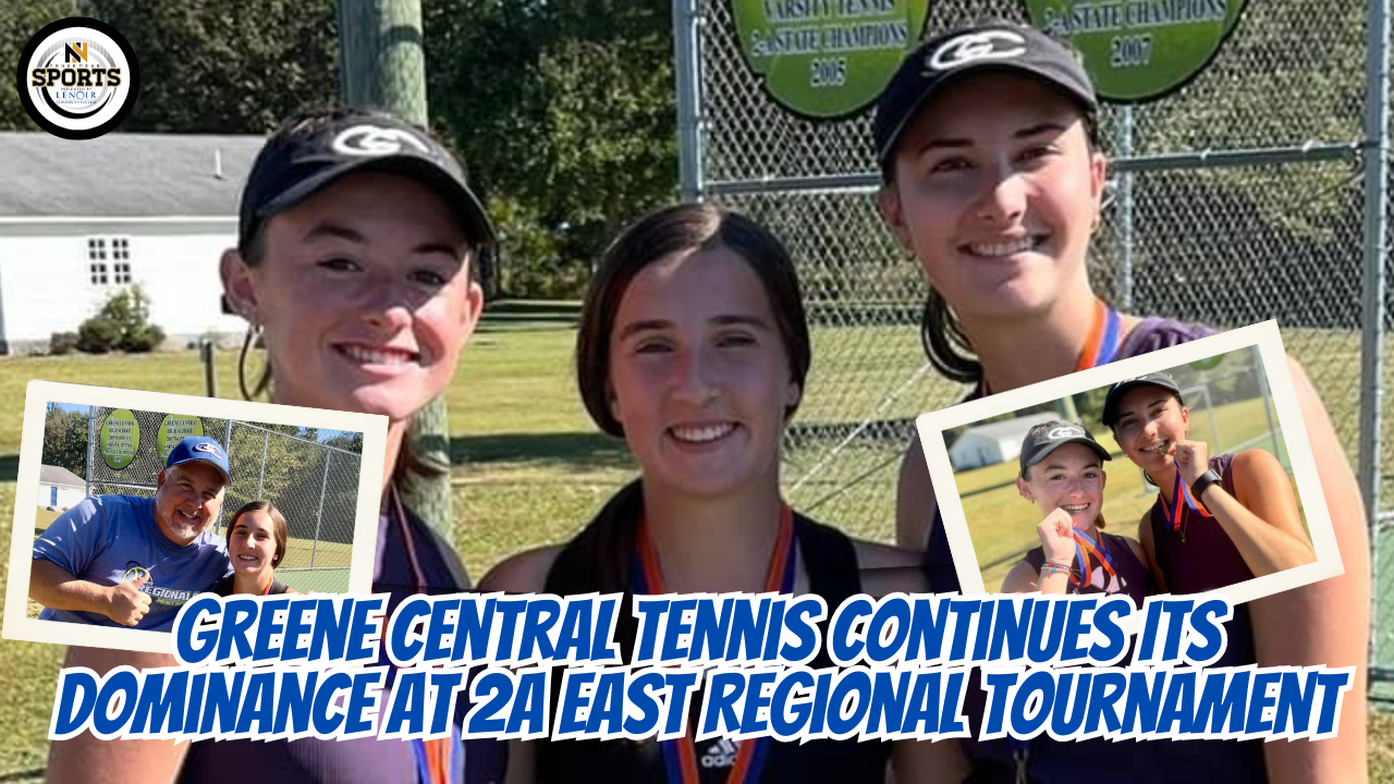 Greene Central Tennis Continues Its Dominance at 2A East Regional Tournament