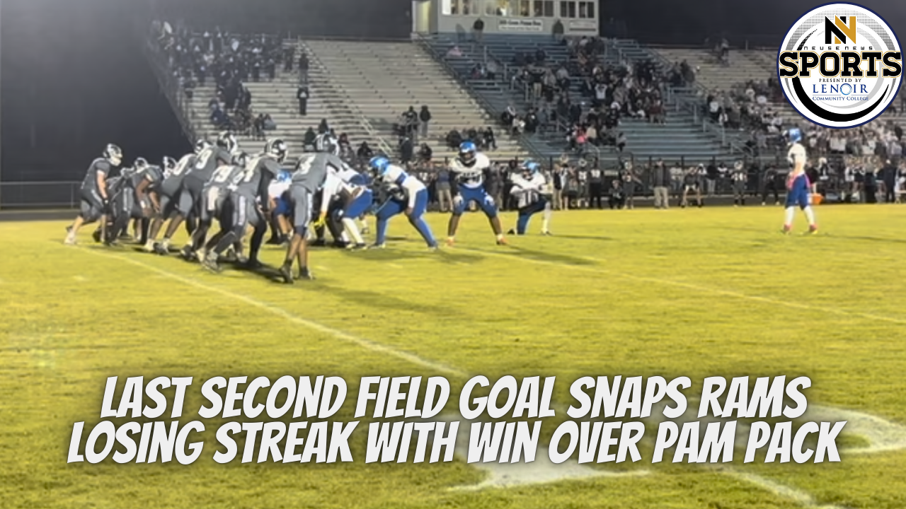 Last Second Field Goal Snaps Rams Losing Streak with win over Pam Pack
