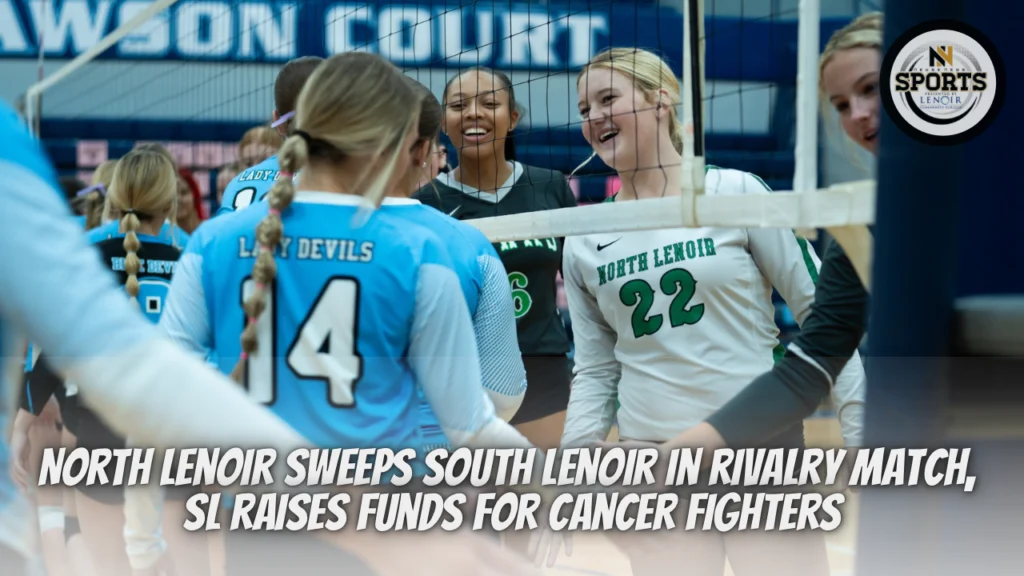 North Lenoir Sweeps South Lenoir in Rivalry Match, SL Raises Funds for Cancer Fighters