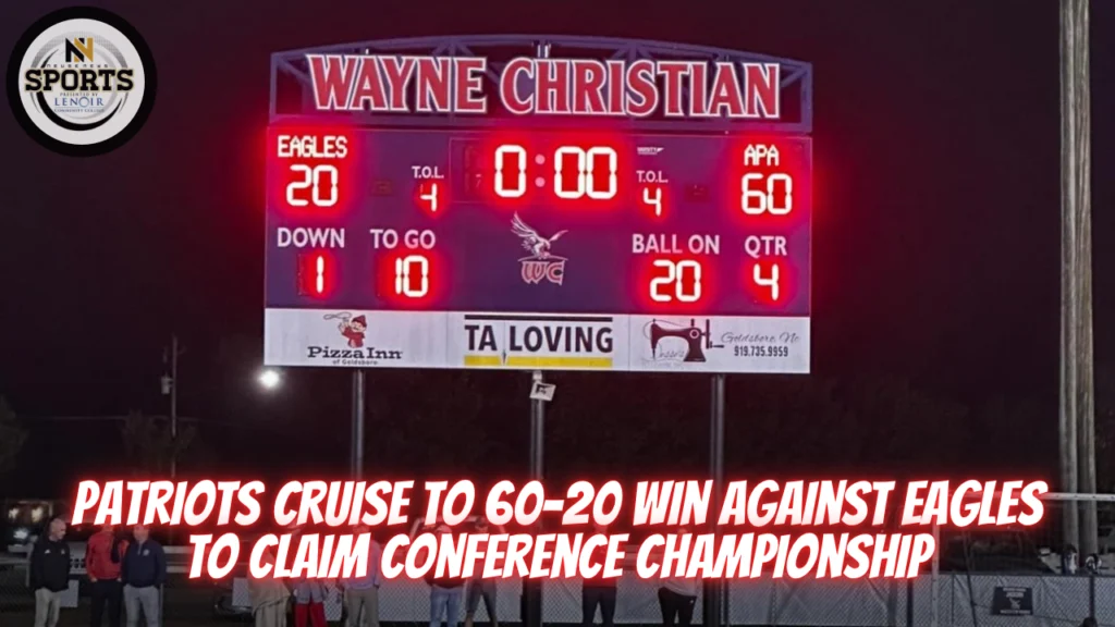 Patriots cruise to 60-20 win against Eagles to claim Conference Championship