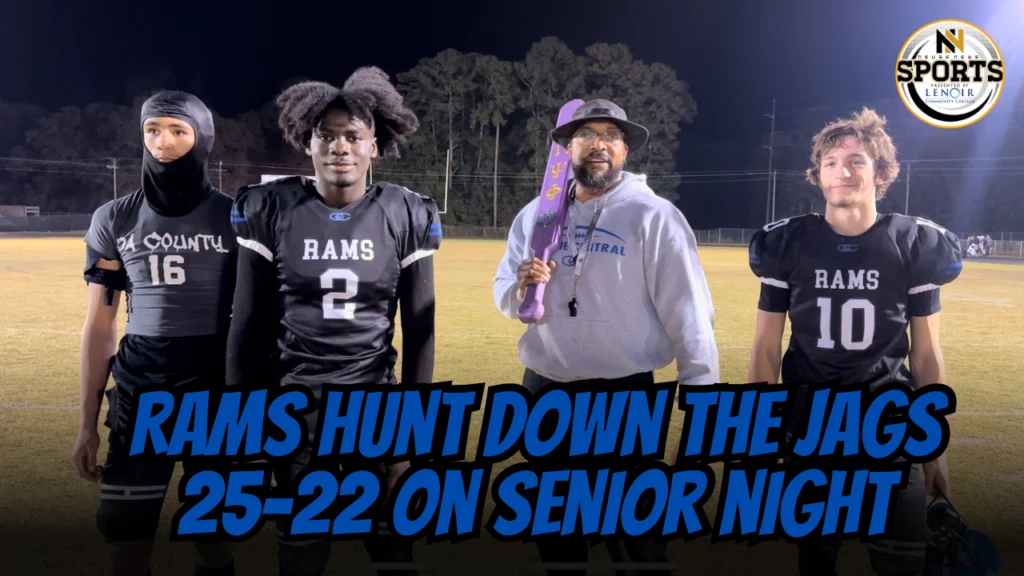 Rams Hunt Down the Jags 25-22 on Senior Night
