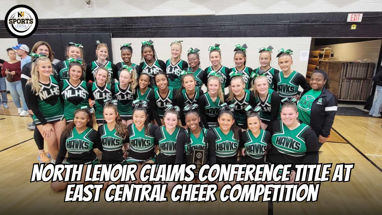 North Lenoir Claims Conference Title at East Central Cheer Competition