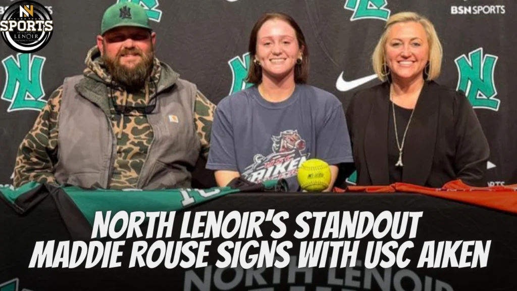 North Lenoir’s Standout Maddie Rouse Signs with USC Aiken
