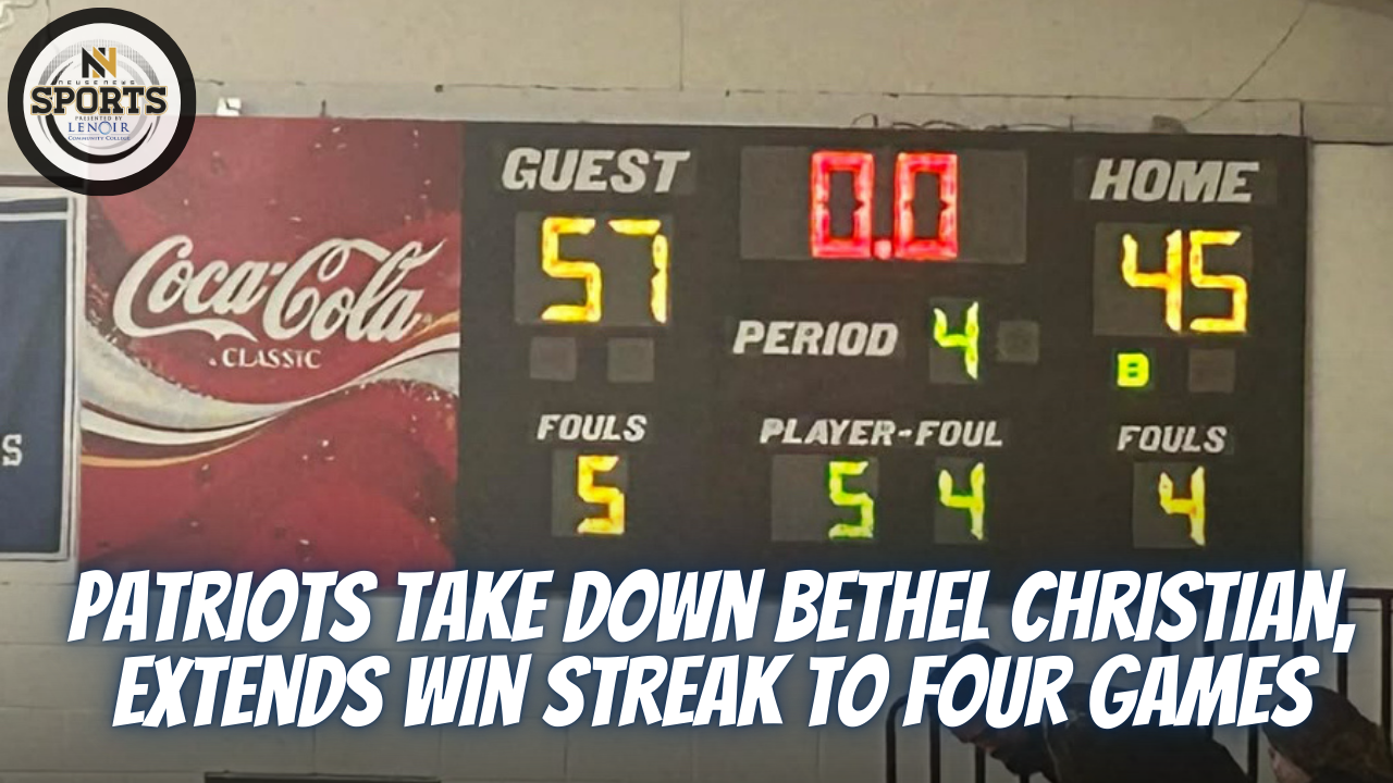 Patriots Take Down Bethel Christian, Extends Win Streak To Four Game