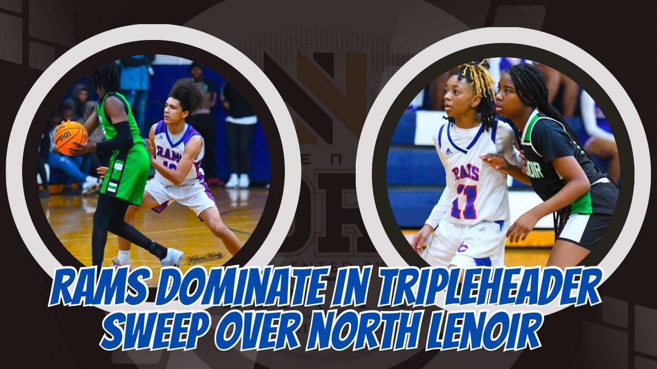 Rams Dominate in Tripleheader Sweep Over North Lenoir