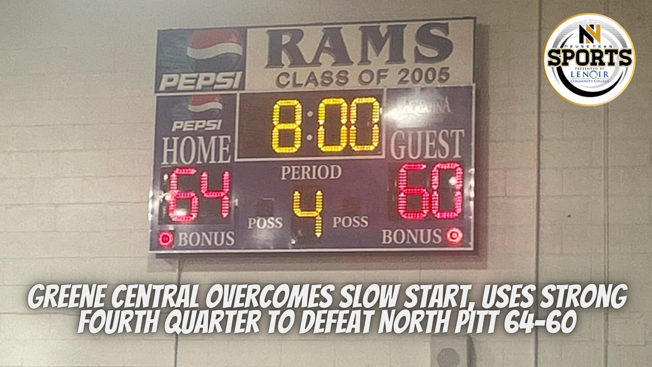 Greene Central Overcomes Slow Start, Uses Strong Fourth Quarter to Defeat North Pitt 64-60