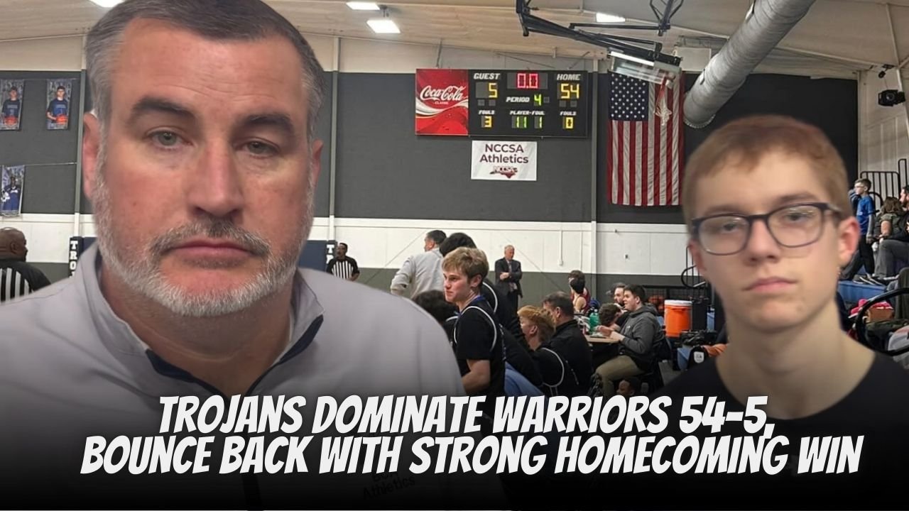 Trojans Dominate Warriors 54-5, Bounce Back with Strong Homecoming Win