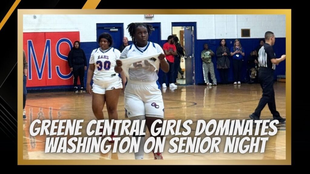 Greene Central Dominates Washington on Senior Night