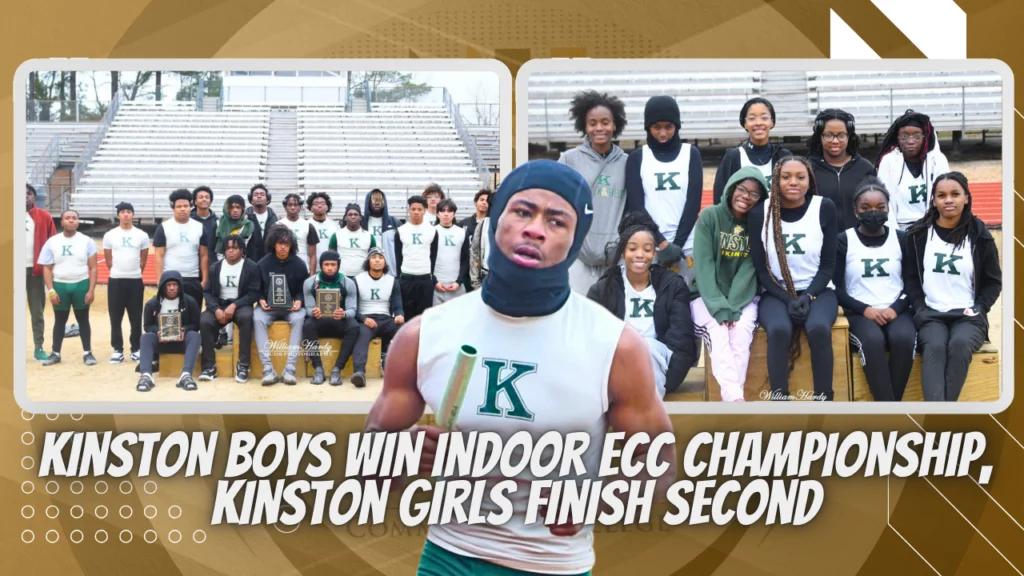 Kinston Boys Win Indoor ECC Championship, Kinston Girls Finish Second