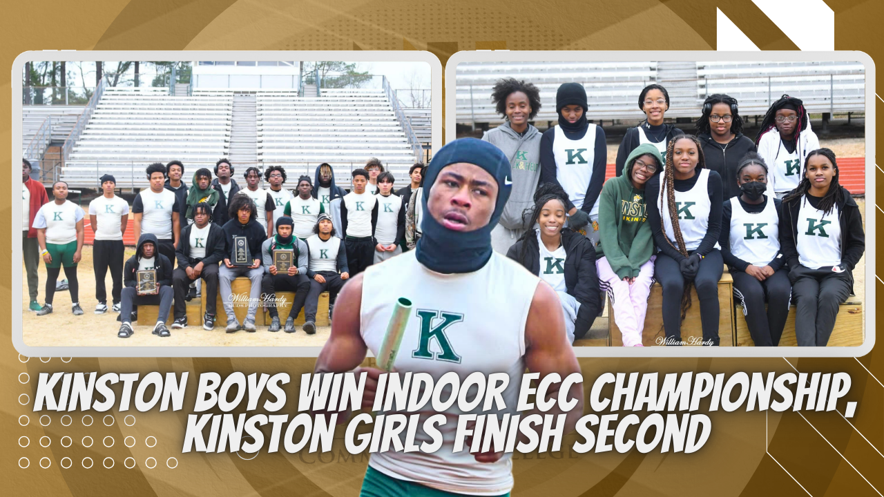 Kinston Boys Win Indoor ECC Championship, Kinston Girls Finish Second