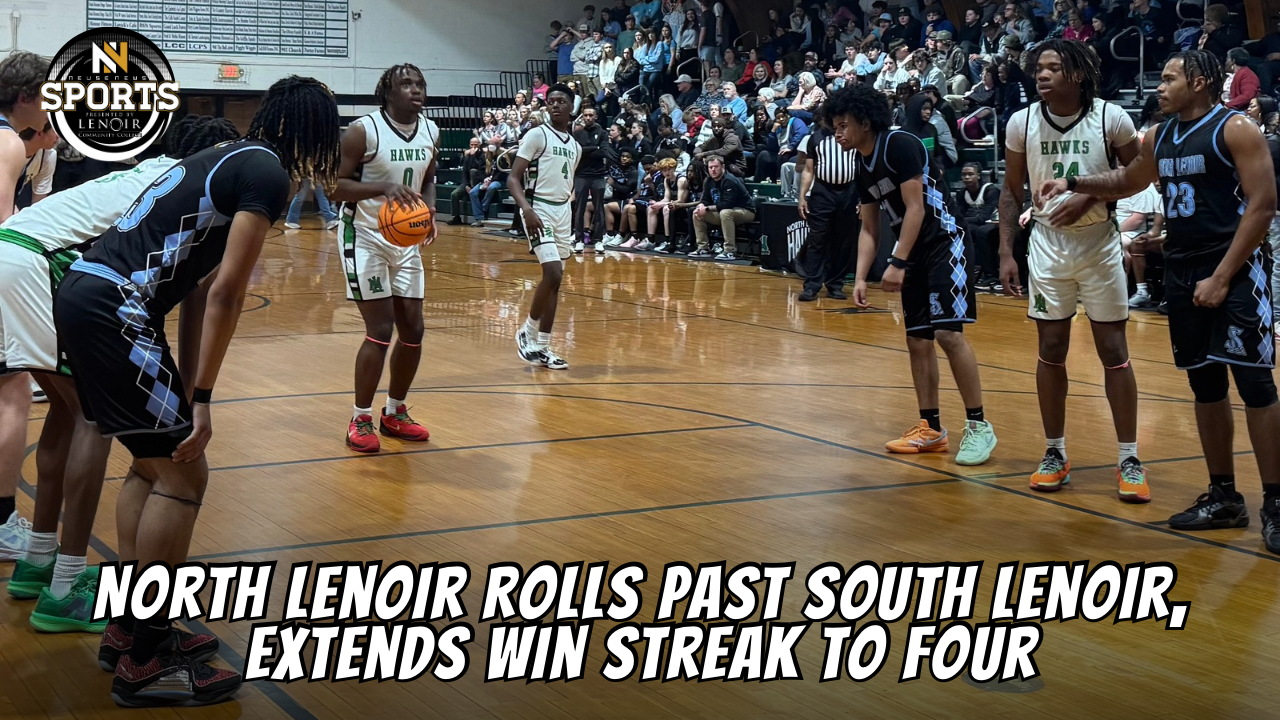 North Lenoir Rolls Past South Lenoir, Extends Win Streak to Four
