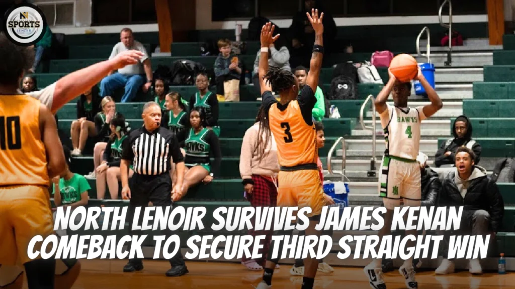 North Lenoir Survives James Kenan Comeback to Secure Third Straight Win
