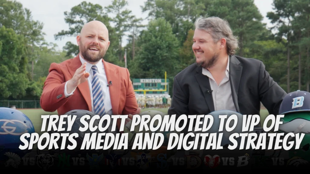 Trey Scott promoted to VP of Sports Media and Digital Strategy