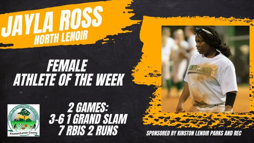 Female Athlete of the Week: Jayla Ross | North Lenoir Softball