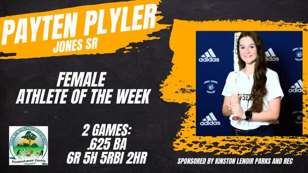 Female Athlete of the Week: Payten Plyler (Jones Senior)