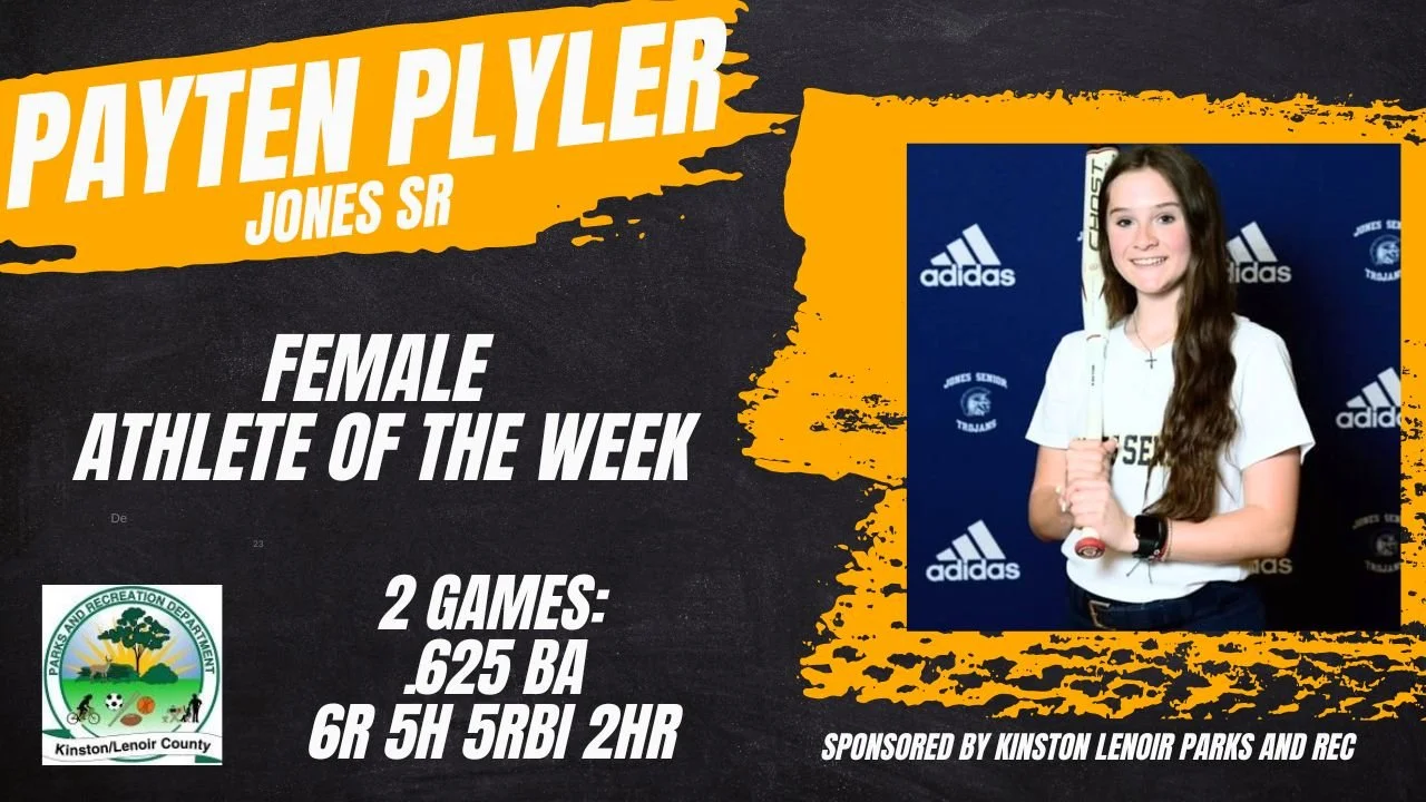 Female Athlete of the Week: Payten Plyler (Jones Senior)