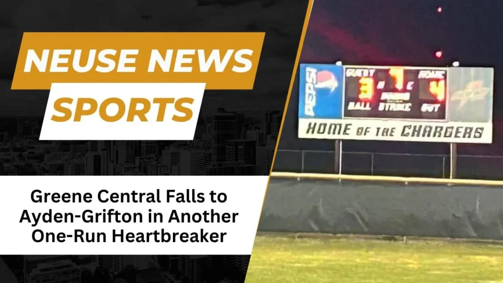 Greene Central Falls to Ayden-Grifton in Another One-Run Heartbreaker