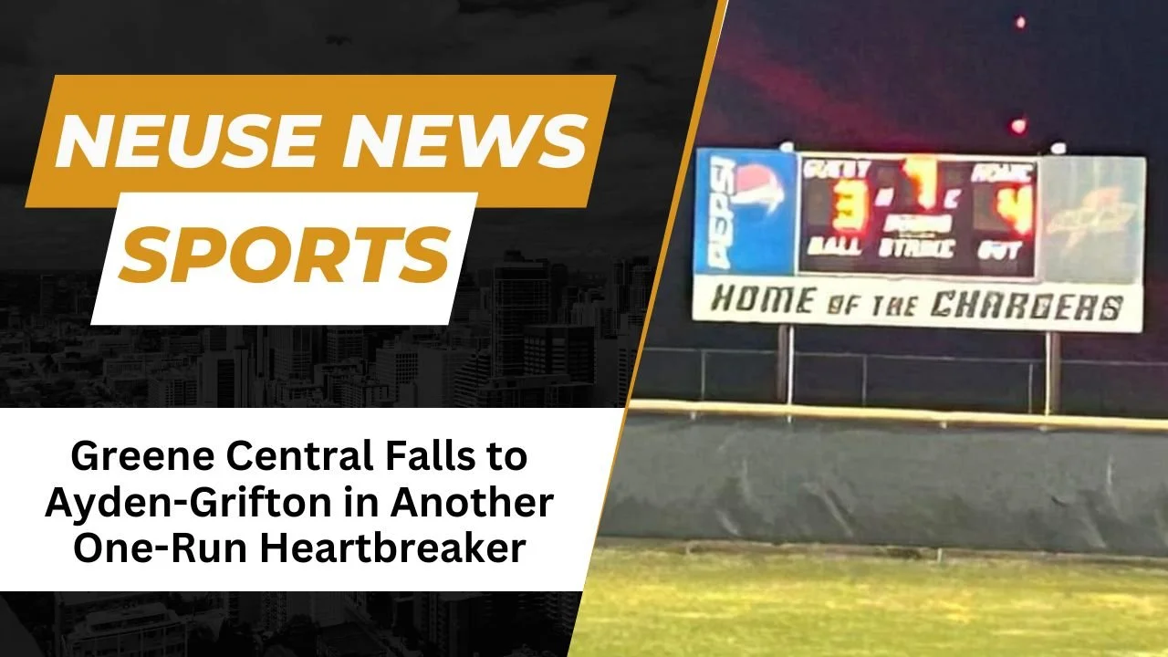 Greene Central Falls to Ayden-Grifton in Another One-Run Heartbreaker