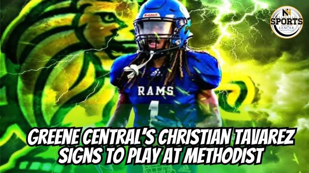 Greene Central’s Christian Tavarez Signs to Play at Methodist