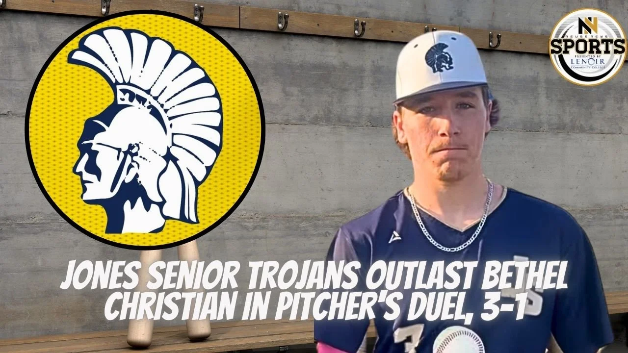 Jones Senior Trojans Outlast Bethel Christian in Pitcher's Duel, 3-1