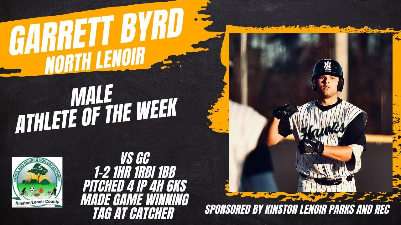 Male Athlete of the Week: Garrett Byrd (North Lenoir)