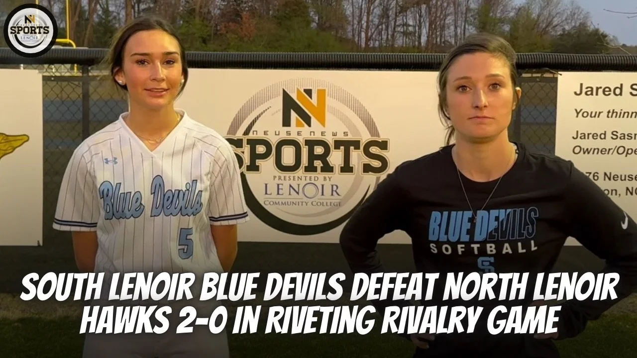South Lenoir Blue Devils Defeat North Lenoir Hawks 2-0 in Riveting Rivalry Game