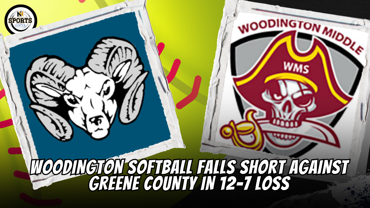 Woodington Softball Falls Short Against Greene County in 12-7 Loss