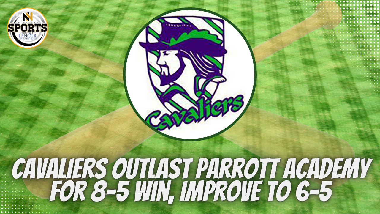 Cavaliers Outlast Parrott Academy for 8-5 Win, Improve to 6-5