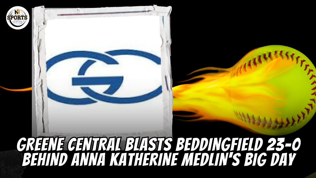 Greene Central Blasts Beddingfield 23-0 Behind Anna Katherine Medlin's Big Day