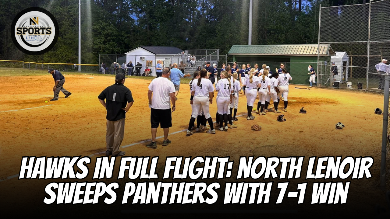 Hawks in Full Flight: North Lenoir Sweeps Panthers with 7–1 Win
