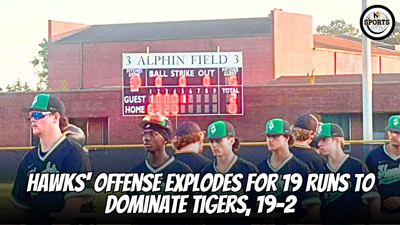 Hawks' offense explodes for 19 runs to dominate Tigers, 19-2