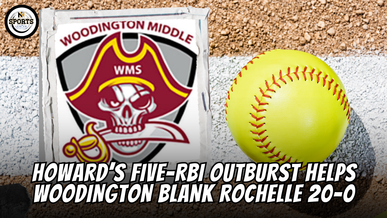Howard’s Five-RBI Outburst Helps Woodington Blank Rochelle 20-0