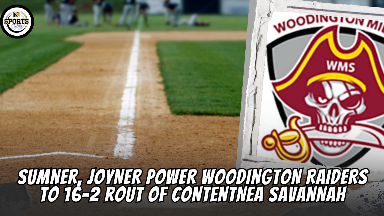 Sumner, Joyner Power Woodington Raiders to 16-2 Rout of Contentnea Savannah