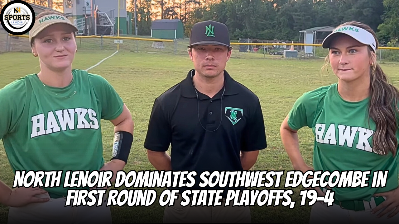 North Lenoir Dominates Southwest Edgecombe in First Round of State Playoffs, 19-4