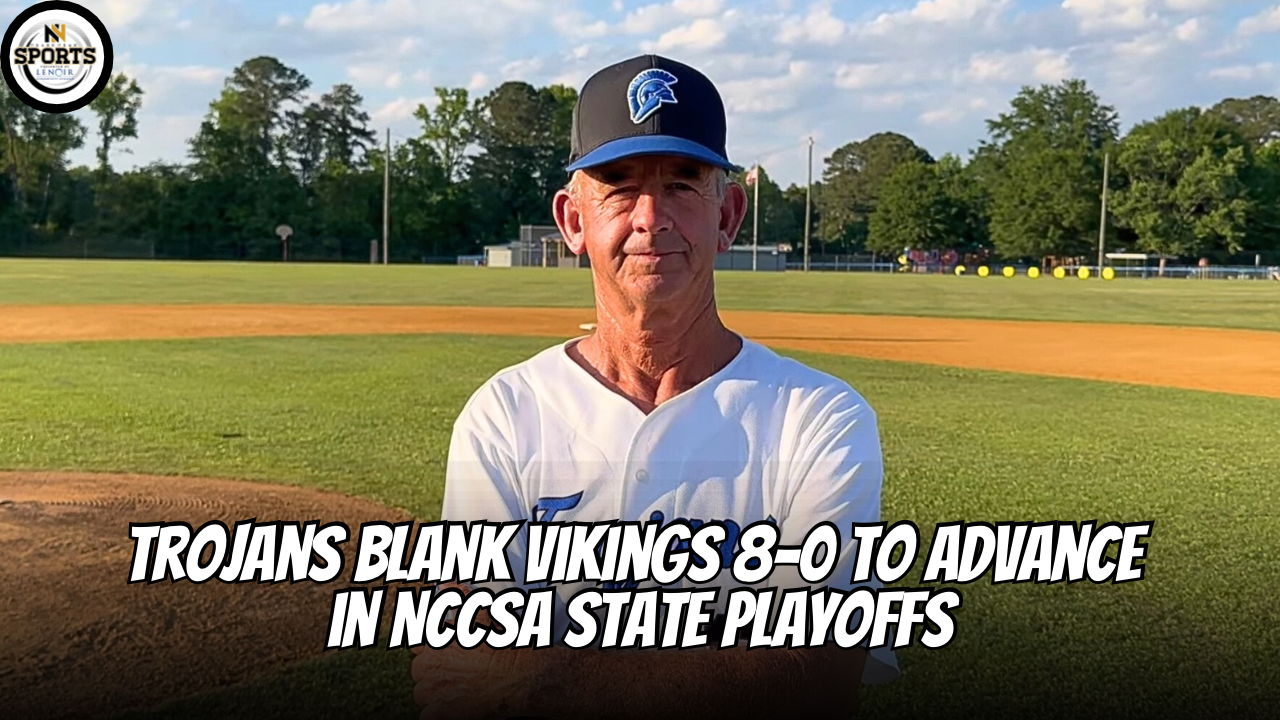 Trojans Blank Vikings 8-0 to Advance in NCCSA State Playoffs