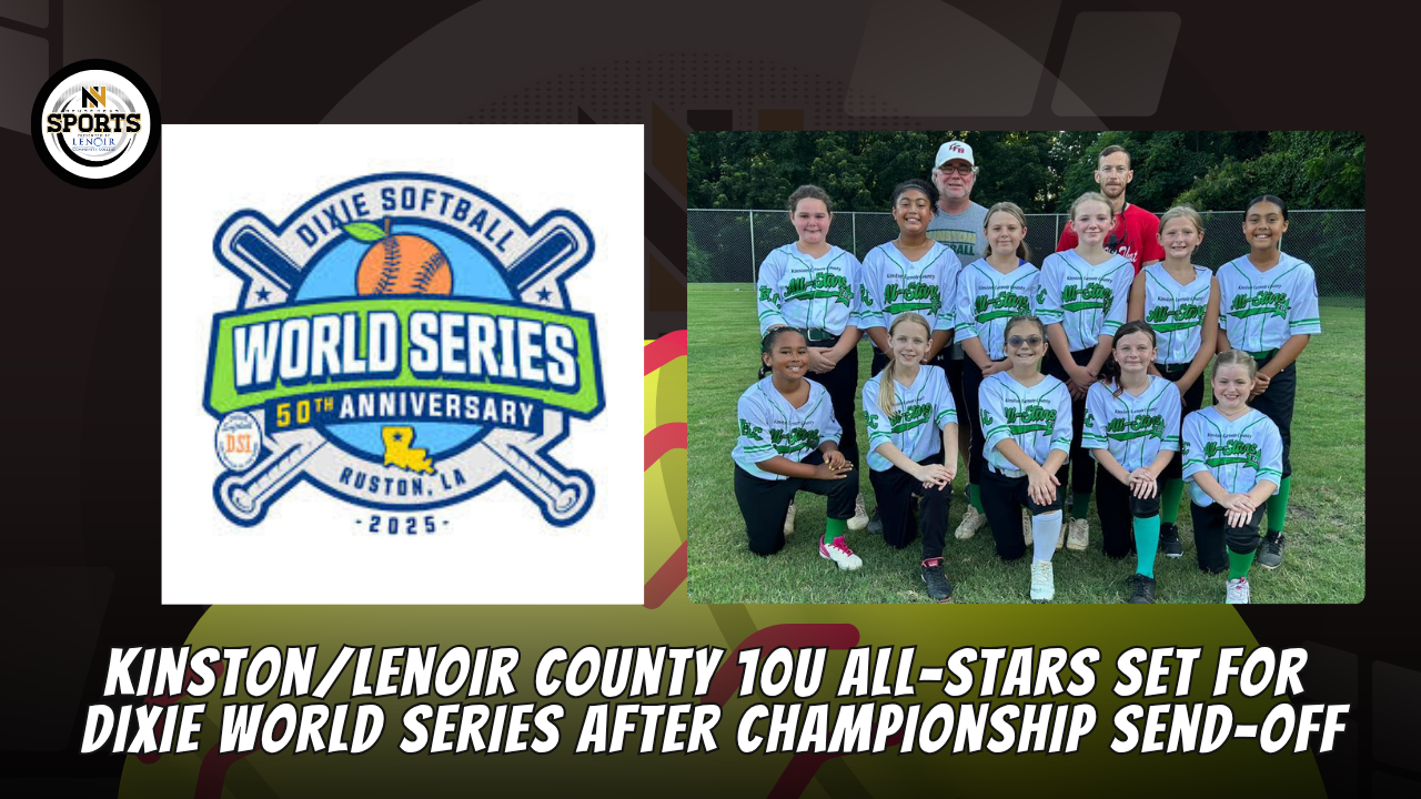 Kinston/Lenoir County 10U All-Stars Set for Dixie World Series After Championship Send-Off