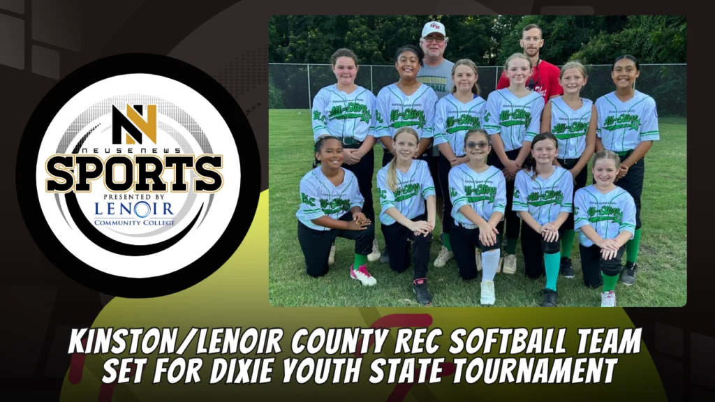 Kinston/Lenoir County Rec Softball Team Set for Dixie Youth State Tournament