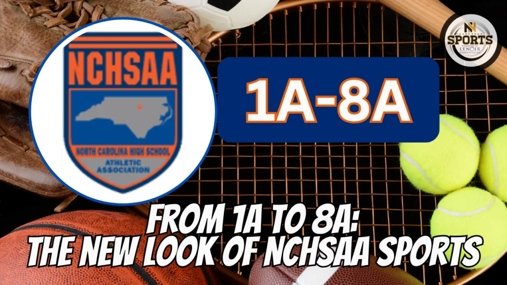 From 1A to 8A: The New Look of NCHSAA Sports