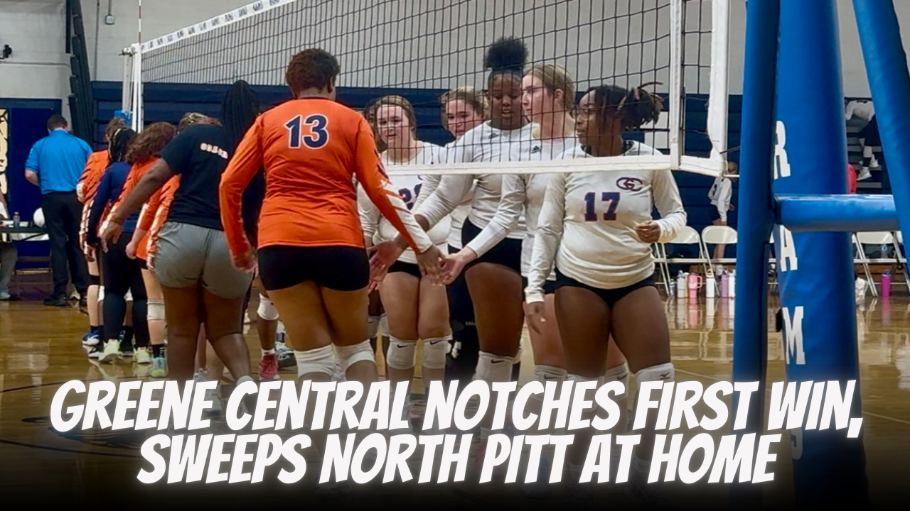 Greene Central notches first win, sweeps North Pitt at home