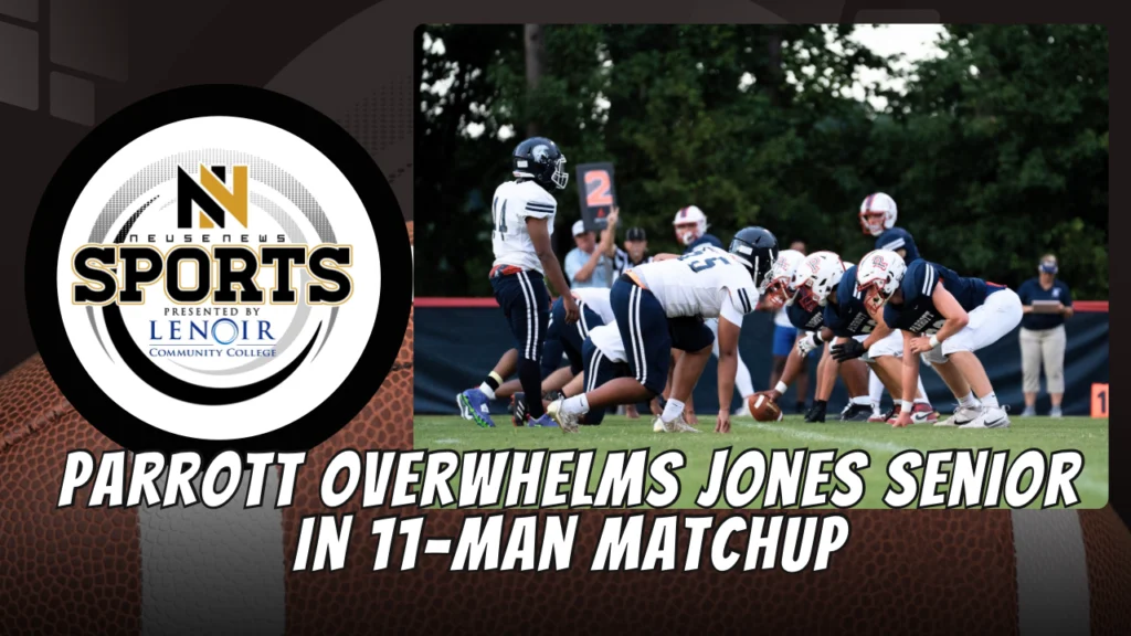 Parrott overwhelms Jones Senior in 11-man matchup