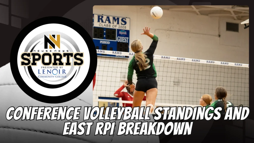 Conference Volleyball Standings and East RPI Placement