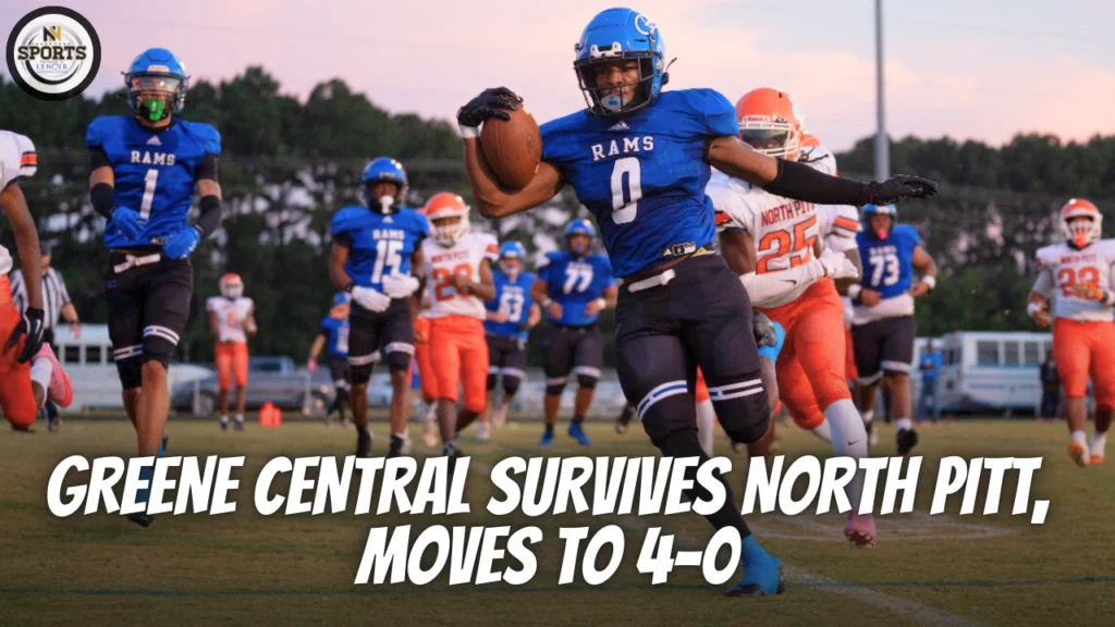 Greene Central survives North Pitt, moves to 4-0
