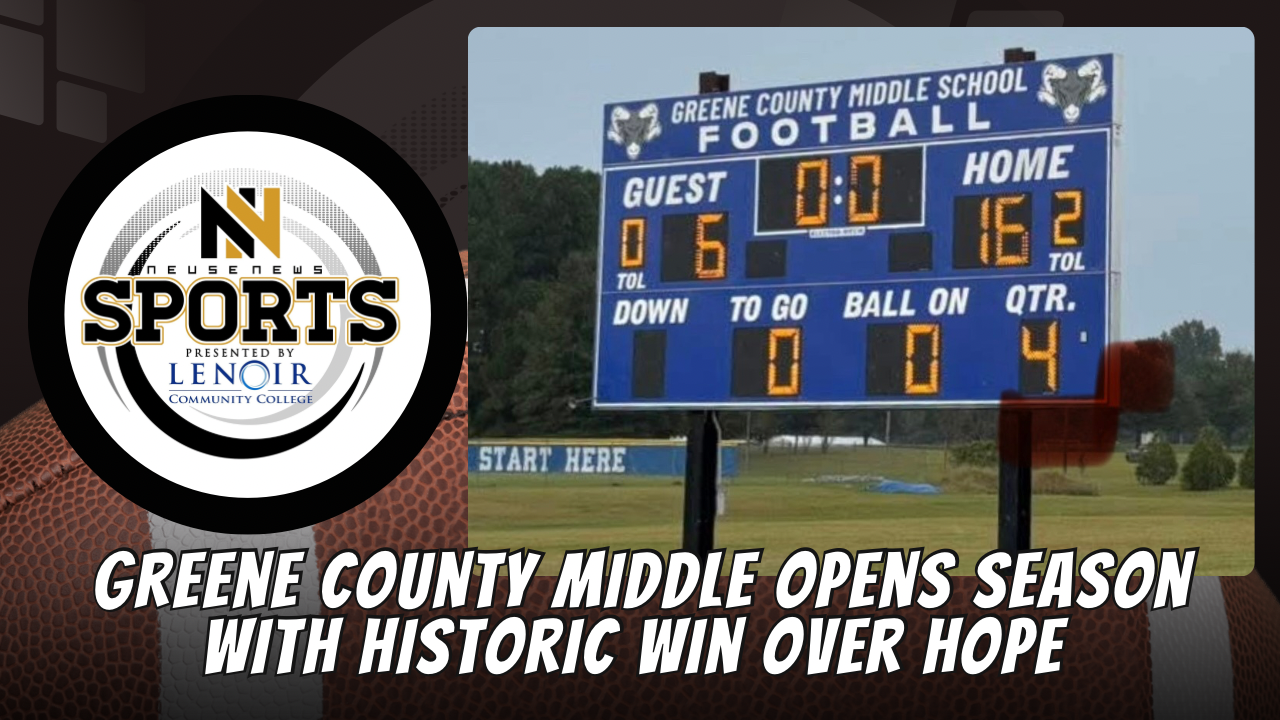 Greene County Middle Opens Season with Historic Win Over Hope