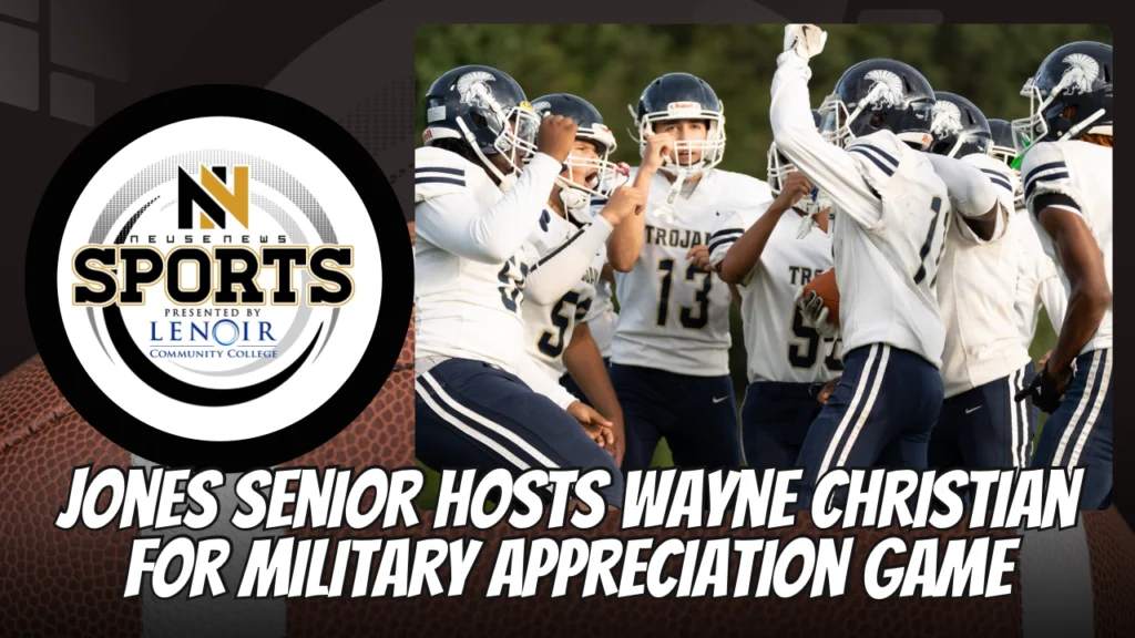 Jones Senior Hosts Wayne Christian for Military Appreciation Game