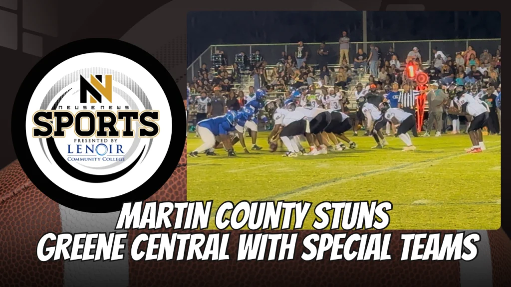 Martin County stuns Greene Central with special teams