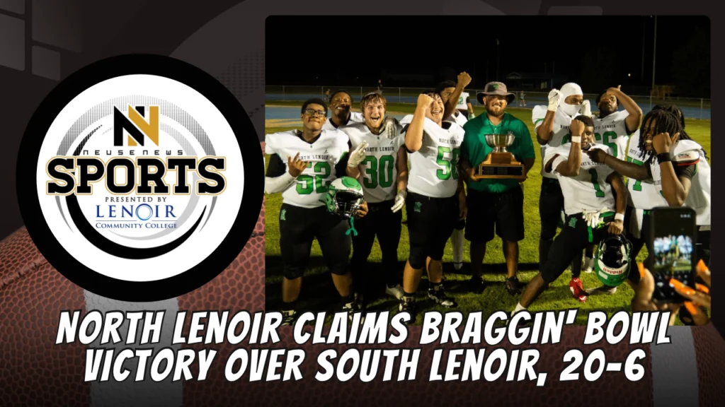 North Lenoir Claims Braggin' Bowl Victory Over South Lenoir, 20-6