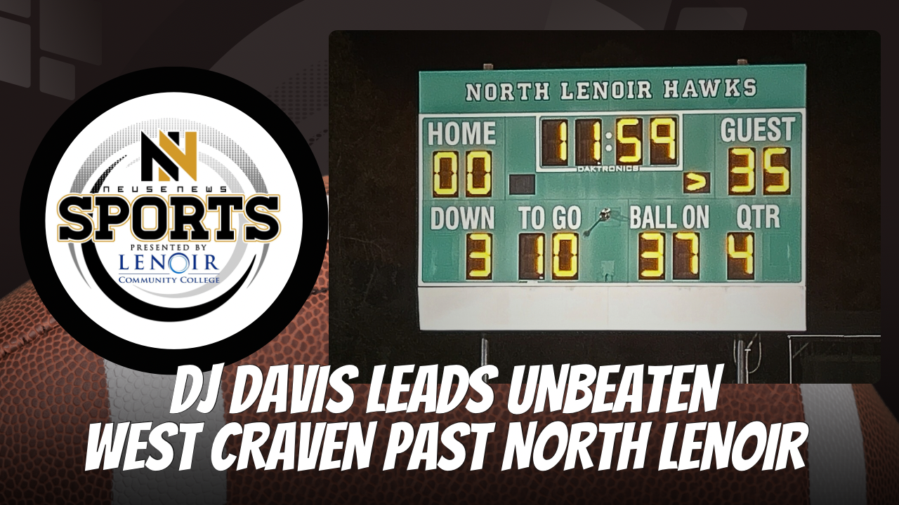 DJ Davis Leads Unbeaten West Craven Past North Lenoir