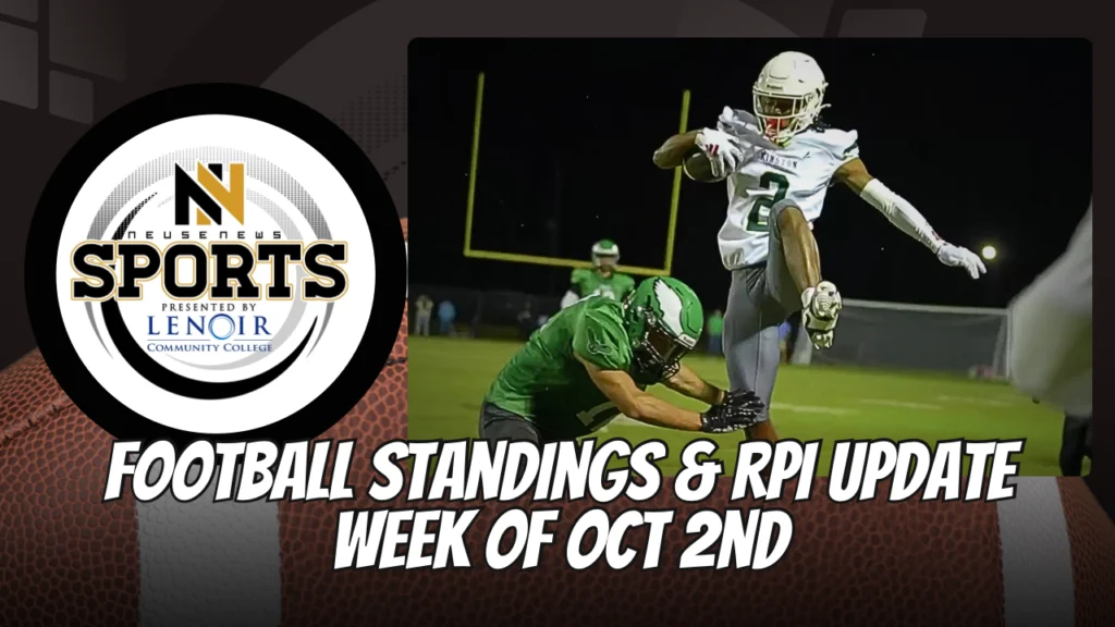 Football Standings & RPI Update — Week of Oct. 2