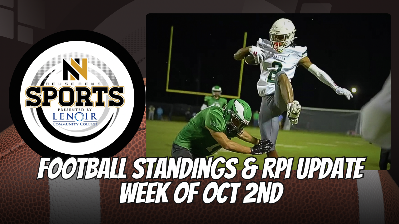 Football Standings & RPI Update — Week of Oct. 2