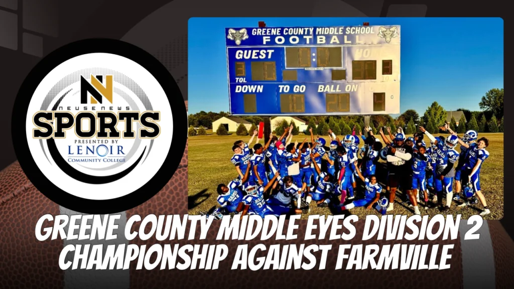 Greene County Middle Eyes Division 2 Championship Against Farmville